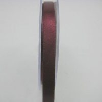 RS10B  10 MM X 22.5 METRE SATIN RIBBON IN BURGANDY- IF QUANTITY IS MORE THAN 10 PAY 85P A ROLL