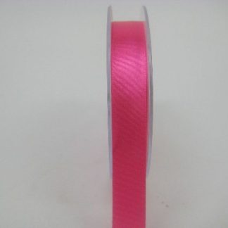 15 MM X 22.5 METRES SATIN RIBBON IN HOT PINK -IF QUANTITY IS MORE THAN 10 PAY £1.05 A ROLL