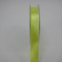 15 MM X 22.5 METRES SATIN RIBBON IN LIME- IF QUANTITY IS MORE THAN 10 PAY £1.05 A ROLL