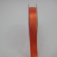 15MM X 22.5 METRES  SATIN RIBBON IN ORANGE- IF QUANTITY IS MORE THAN 10 PAY £1.05 A ROLL