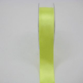 RS25L 25 MM  X 22.5 METRES SATIN RIBBON IN LIME- IF QUANTITY IS MORE THAN 5 ROLLS PAY £1.59 A ROLL