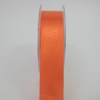 RS25 25 MM X 22.5 METRES SATIN RIBBON IN ORANGE- IF QUANTITY IS MORE THAN 5 ROLLS PAY ONLY £1.59 PER ROLL